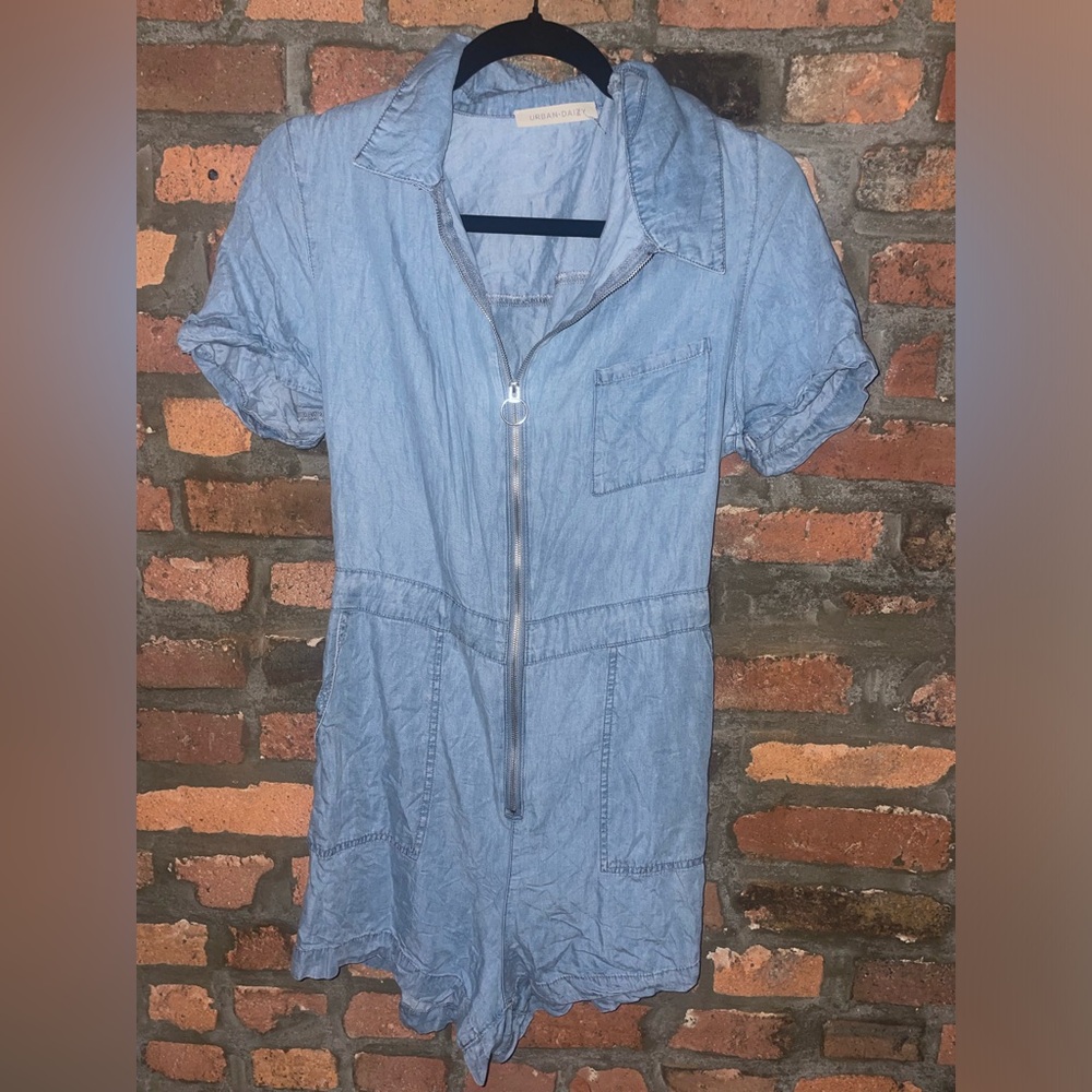 Light blue Romper